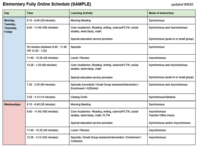 Elementary schedule graphic 